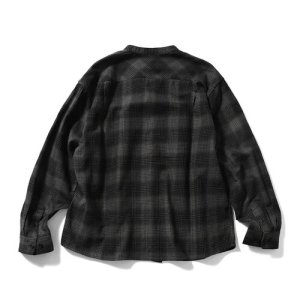 画像5: LFYT / NEP TWILL CHECK BAND COLLAR SHIRT