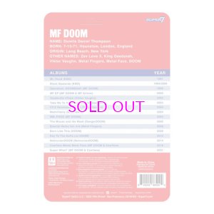 画像4: MF DOOM REACTION FIGURES WAVE 03 - MF DOOM "NYC"