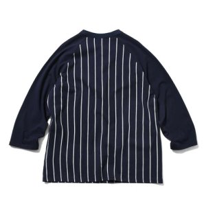 画像5: LFYT - PINSTRIPE RAGLAN SLEEVE TEE 