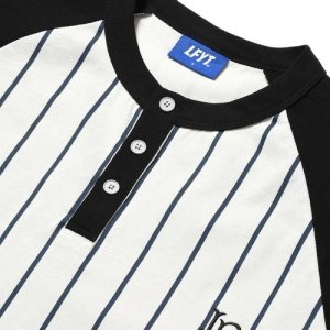 画像8: LFYT - PINSTRIPE RAGLAN SLEEVE TEE 