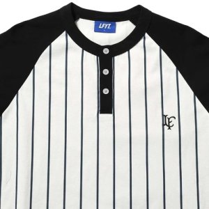 画像6: LFYT - PINSTRIPE RAGLAN SLEEVE TEE 