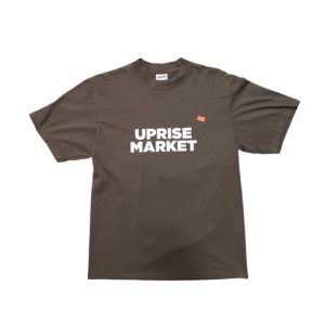 画像4: upriseMARKET / Standard Logo +Tag Garment Dye Tee