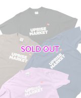 upriseMARKET / Standard Logo +Tag Garment Dye Tee