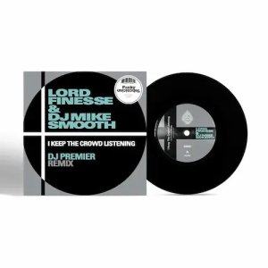 画像1: LORD FINESSE / I KEEP THE CROWD LISTENING (DJ PREMIER REMIX) BLACK VINYL 7"