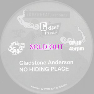 画像2: GLADSTONE ANDERSON NO HIDING PLACE / I NEVER BEEN IN LOVE 45"