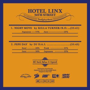 画像2: DJ D.A.I. & KILLA TURNER / B.D. - HOTEL LINX 2