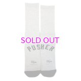 DQM PUSHER SPLIT JACQUARD CREW SOCK