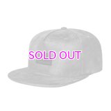 DQM FAKE SUEDE SNAPBACK HAT