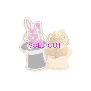 画像1: GOOD WORTH & CO DRUNK BUNNY ENAMEL PIN