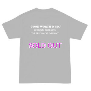 画像1: GOOD WORTH STAMP TEE