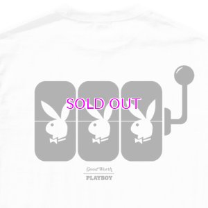 画像1: GOOD WORTH & CO × PLAYBOY SLOT MACHINE BUNNY TEE