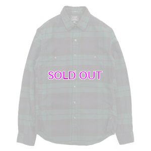 画像1: J.CREW SLIM PLAID FLANNEL SHIRT