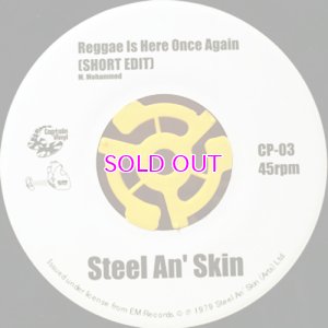 画像1: STEEL AN' SKIN 45" REGGAE IS HERE ONCE AGAIN [SHORT EDIT]  AFRO PUNK REGGAE [DUB] [MURO'S EDIT] 