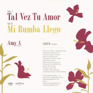 画像3: AMY A / TAL VEZ TU AMOR / MI RUMBA LLEGO / 7"