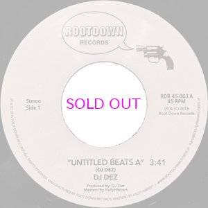 画像1: DJ DEZ a.k.a. ANDRES / UNTITLED BEATS A & B 45'