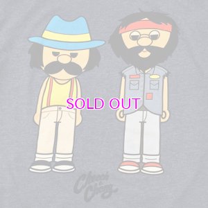 画像2: CHEECH AND CHONG LITTLE CARTOON CHARACTER T-SHIRT