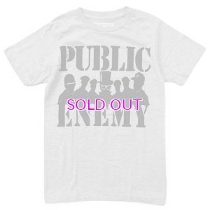 画像1: PUBLIC ENEMY GROUP SILOUTTE T-SHIRT