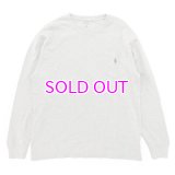 POLO RALPH LAUREN ONE POINT L/S POCKET T-SHIRT