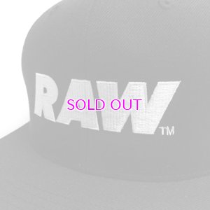 画像2: RAW LOGO SNAPBACK CAP