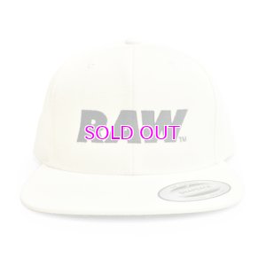 画像1: RAW LOGO SNAPBACK CAP