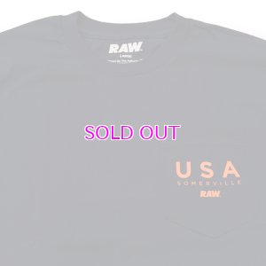 画像2: RAW USA POCKET TEE