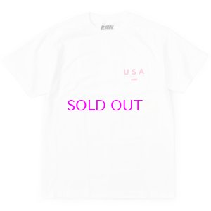 画像1: RAW USA POCKET TEE