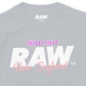 画像1: RAW NEW ENGLAND SCRIPT TEE