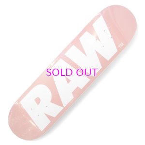 画像1: RAW LOGO SKATEBOARD DECK