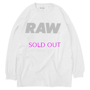 画像1: RAW LOGO PRIMARY LONG SLEEVE TEE