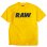 画像1: RAW LOGO PRIMARY TEE (1)