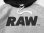 画像2: RAW LOGO TWO TONE HOODIE (2)