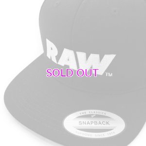 画像2: RAW LOGO SNAPBACK CAP