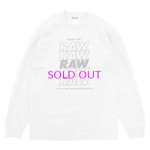 画像1: RAW THANKS L/S TEE