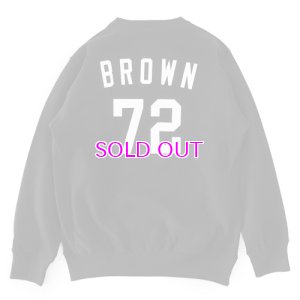 画像4: JAMES BROWN x BBP BROWN 72 CREWNECK SWEATSHIRT