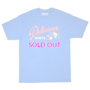 画像1: DELICIOUS VINYL HORIZONTAL LOGO 2 TEE