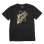 画像1: AMOEBA MUSIC GOLD ON BLACK LOGO T-SHIRT (LIMITED EDITION) (1)