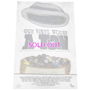 画像1: STONES THROW OUR VINYL WEIGHTS A TON POSTER XL 