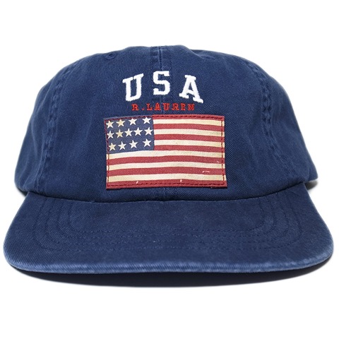 ralph lauren flag cap