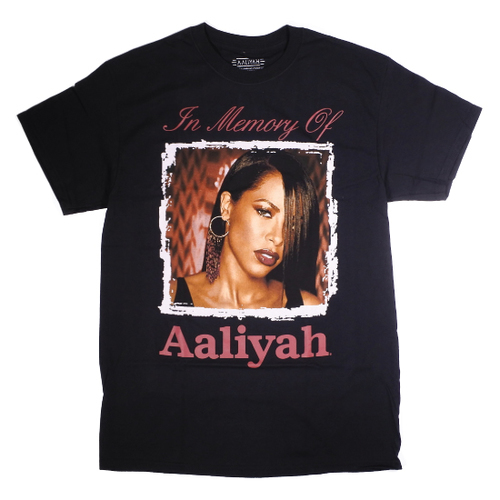 the memory of Aaliyah Tee アリーヤTシャツ