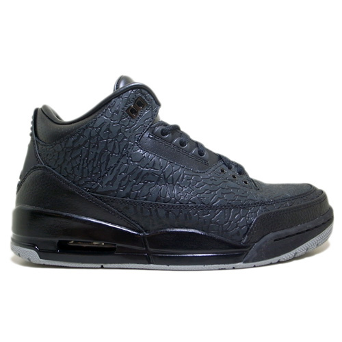 air jordan 3 black flip