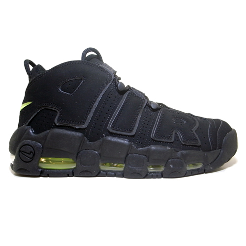 nike air more uptempo black volt