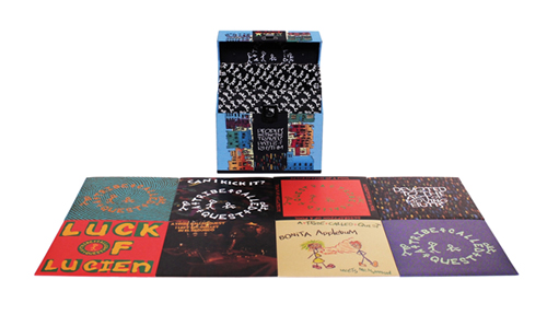 A TRIBE CALLED QUEST / PEOPLE'S INSTINCTIVE TRAVELS AND THE PATHS OF RHYMES  45 BOXSET (8 X 7 INCH SINGLES) -Limited 2nd Edition-