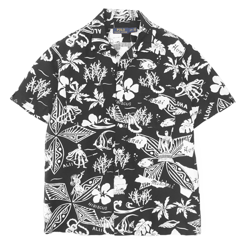 POLO RALPH LAUREN S/S HAWAIIAN SHIRT ラルフローレン アロハ シャツ ...