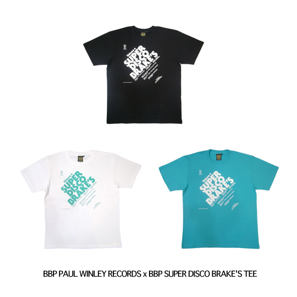 BBP PAUL WINLEY RECORDS x BBP SUPER DISCO BRAKE'S TEE