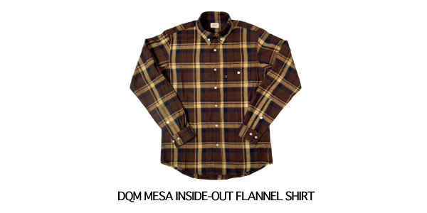 DQM MESA INSIDE-OUT FLANNEL SHIRT