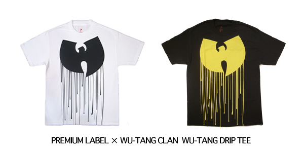 PREMIUM LABEL × WU-TANG CLAN WU-TANG DRIP TEE