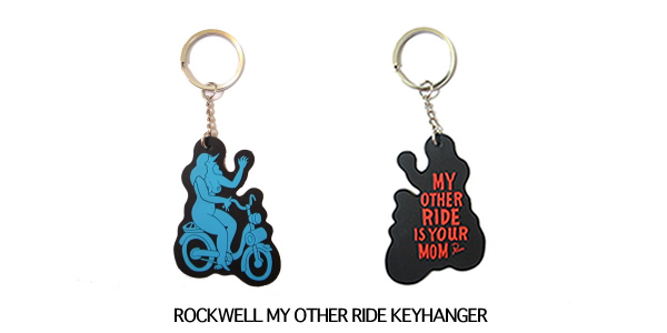 ROCKWELL MY OTHER RIDE KEYHANGER