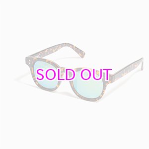 画像: J.CREW Mirrored-lense tortoise sunglasses