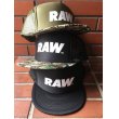 画像3: RAW /LOGO MESH TRUCKER SNAPBACK HAT (3)