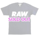 画像: RAW BIG LOGO TEE.
